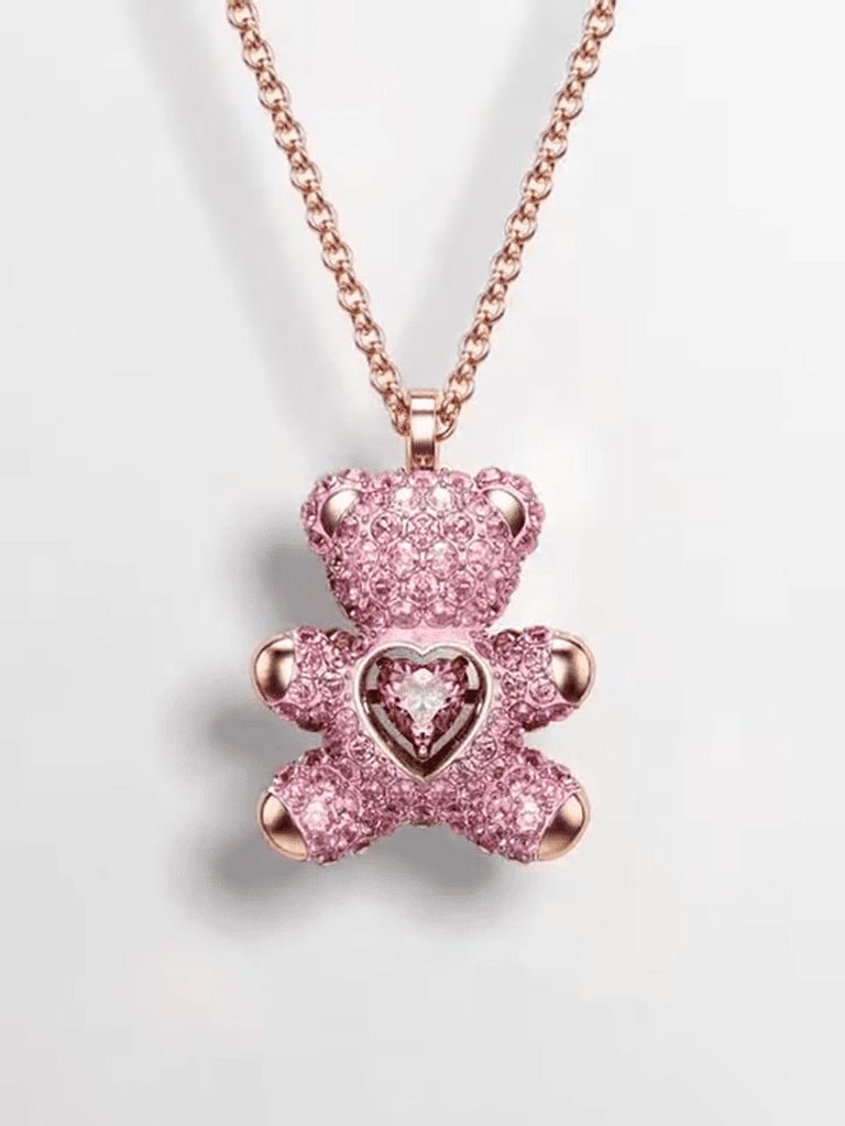 Collar Oso de Swarovski